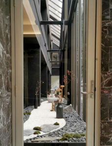 Japanese Garden Window Display –Melbourne CBD – Ploterra - Landscape Design and Construction